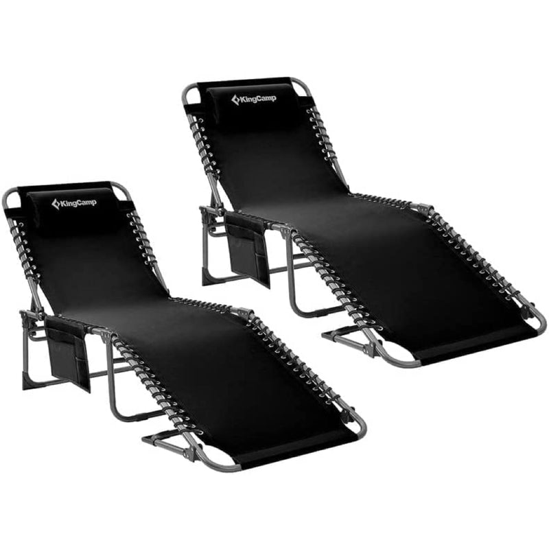 ギャラリービューアに画像をロードする, KingCamp 改良版 クスフォード生地 アウトドアコット 2点セット