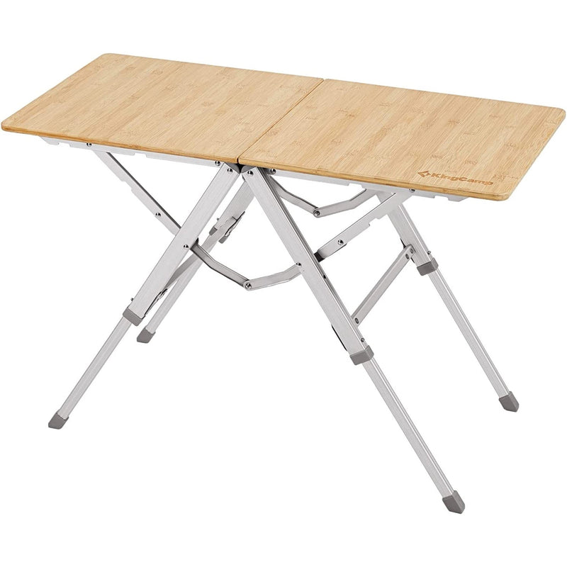 ギャラリービューアに画像をロードする, KingCamp クイック折りたたみ竹アウトドアテーブル