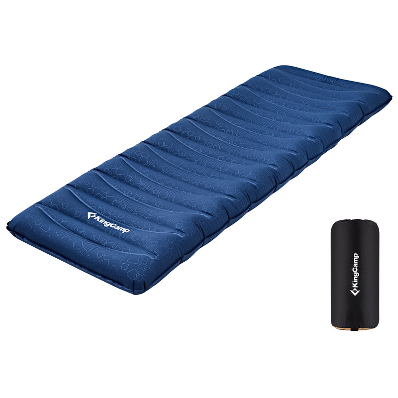 ギャラリービューアに画像をロードする, KingCamp キャンプ用スリーピングパッド 軽量エアーマット 快適なキャンピングマット