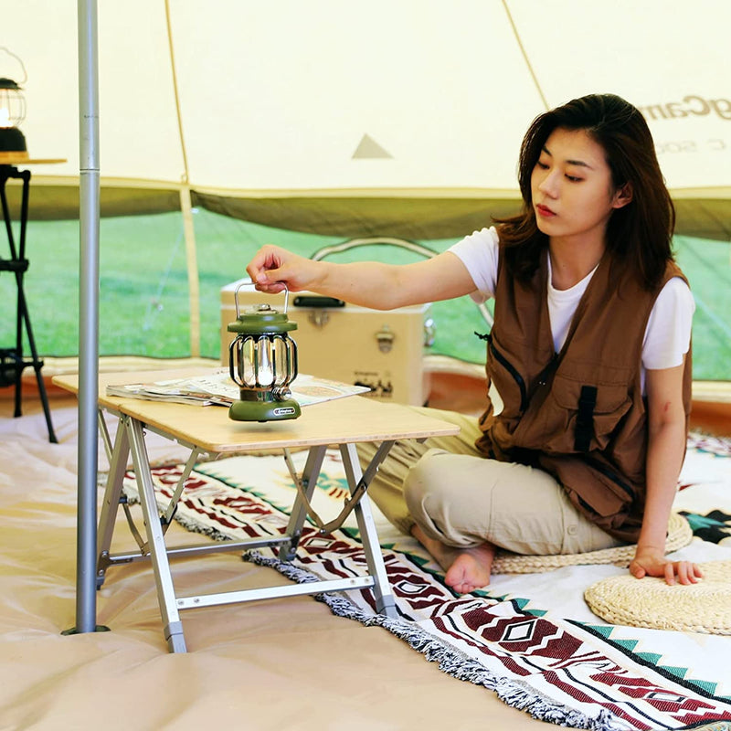 ギャラリービューアに画像をロードする, KingCamp クイック折りたたみ竹アウトドアテーブル