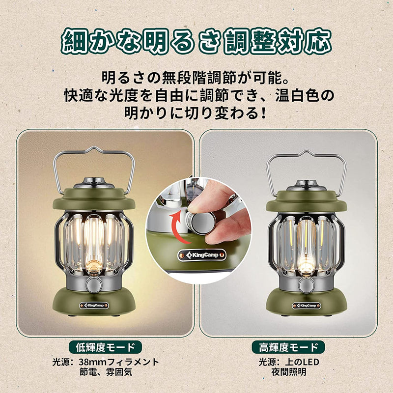 ギャラリービューアに画像をロードする, ランタン USB充電式 KL2305