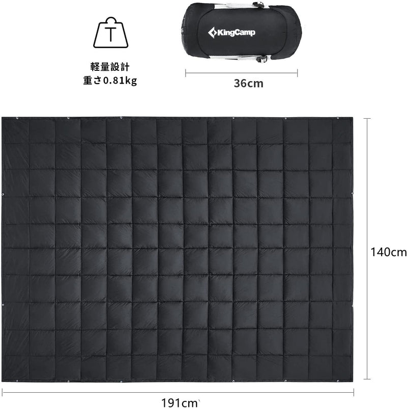 ギャラリービューアに画像をロードする, KingCamp 撥水加工 マルチブランケット