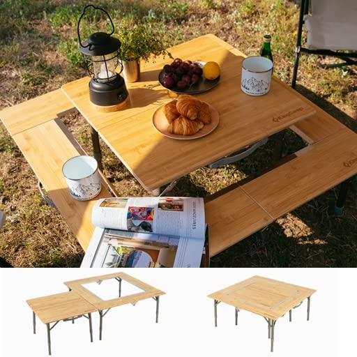 ギャラリービューアに画像をロードする, KingCamp 2点組み合わ 囲炉裏テーブル