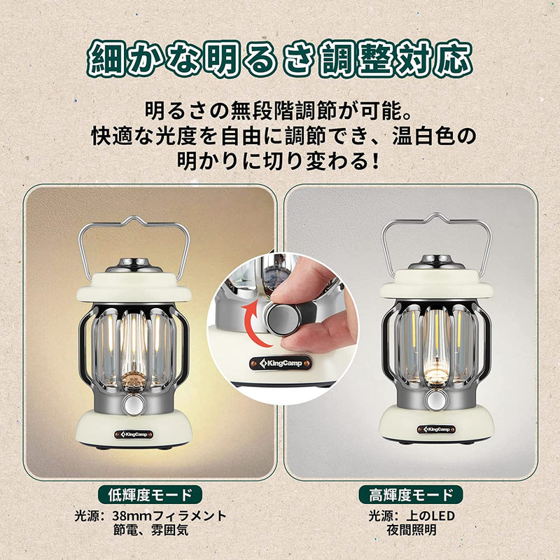 ギャラリービューアに画像をロードする, ランタン USB充電式 KL2305