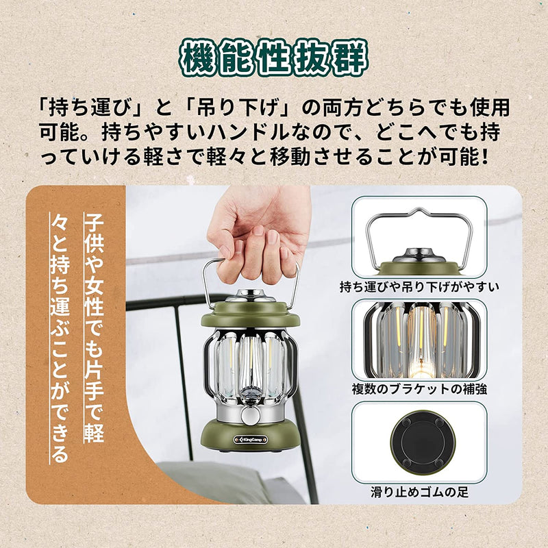 ギャラリービューアに画像をロードする, ランタン USB充電式 KL2305