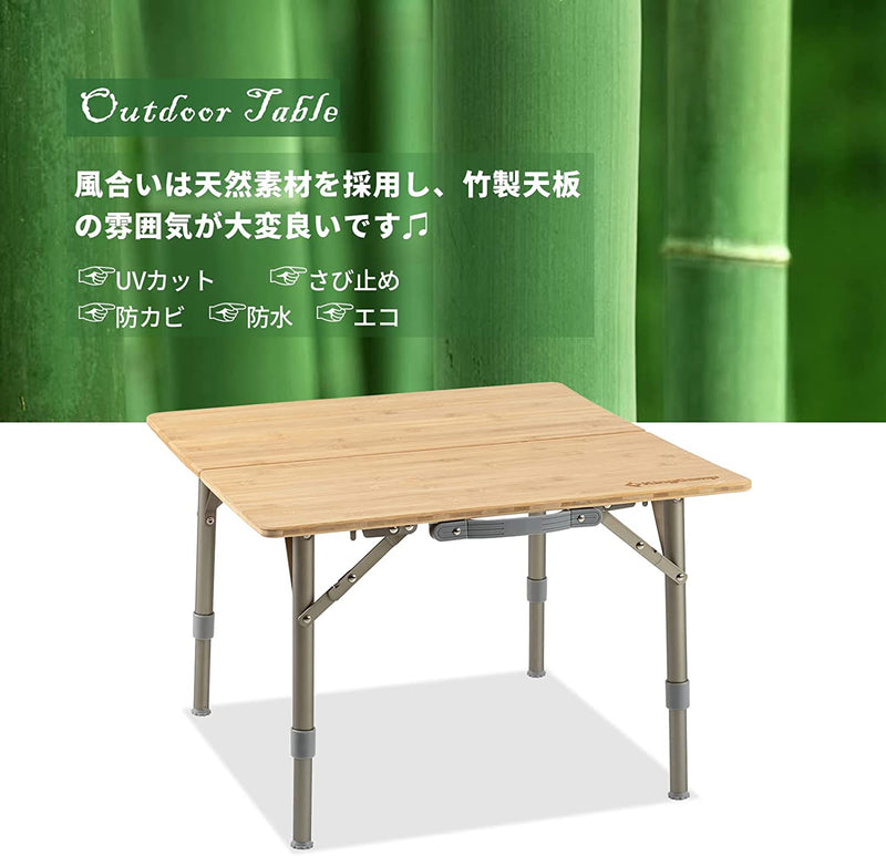 ギャラリービューアに画像をロードする, KingCamp 2点組み合わ 囲炉裏テーブル