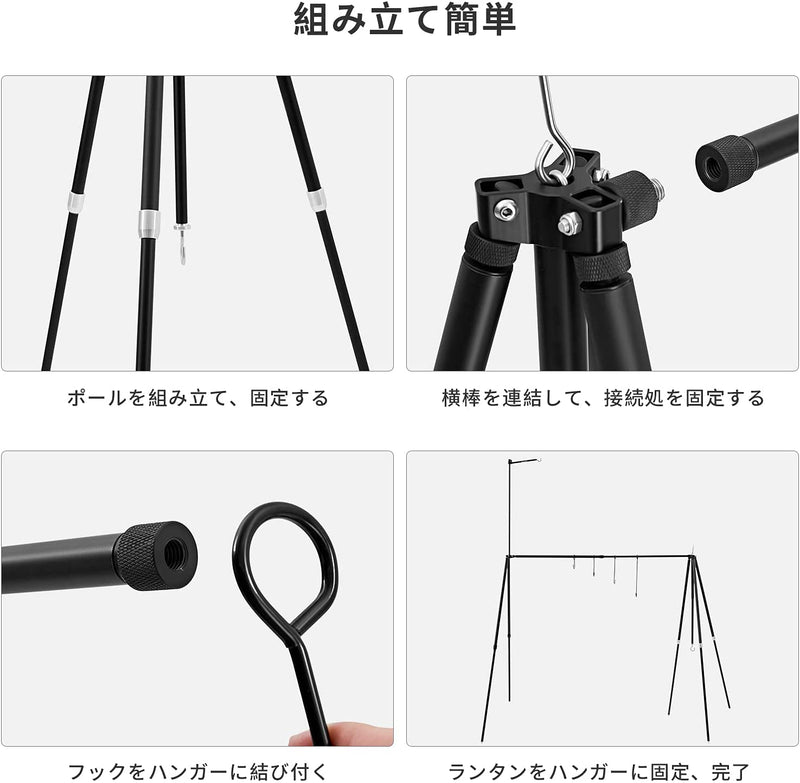 ギャラリービューアに画像をロードする, KingCamp 多機能屋外キッチン用品ラック