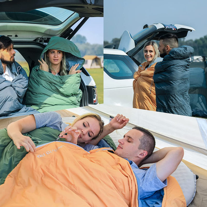 ギャラリービューアに画像をロードする, KingCamp 羽毛 寝袋 封筒型