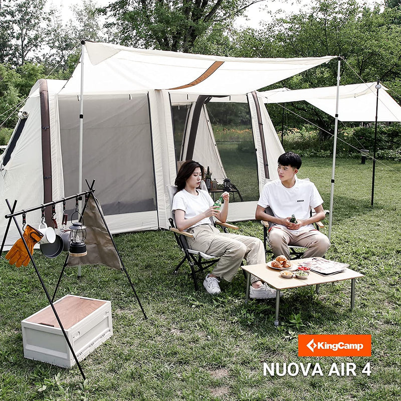 ギャラリービューアに画像をロードする, KingCamp 空気注入式 トンネルテント