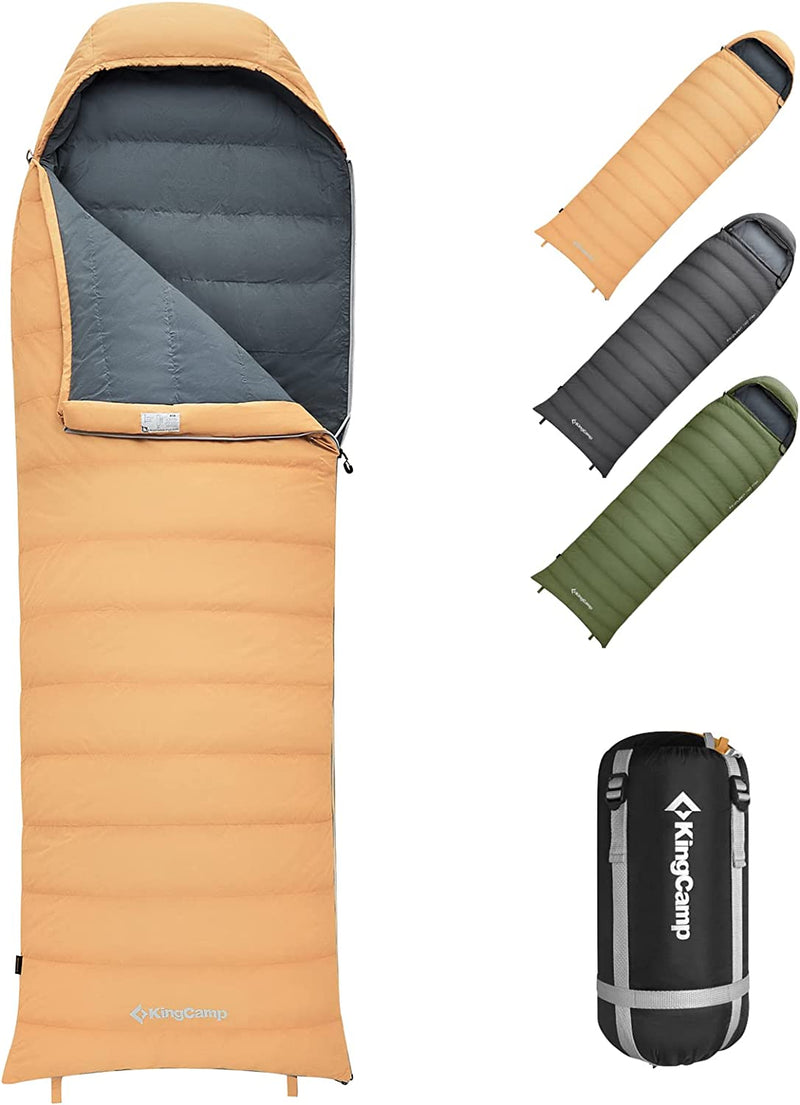 ギャラリービューアに画像をロードする, KingCamp 羽毛 寝袋 封筒型