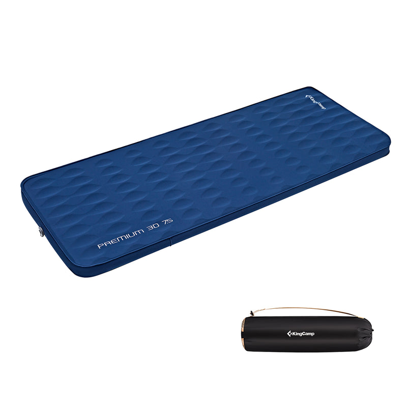 ギャラリービューアに画像をロードする, KingCamp キャンプ用セルフインフレーティングスリーピングパッド 超厚ダブル・シングルフォームマットレス