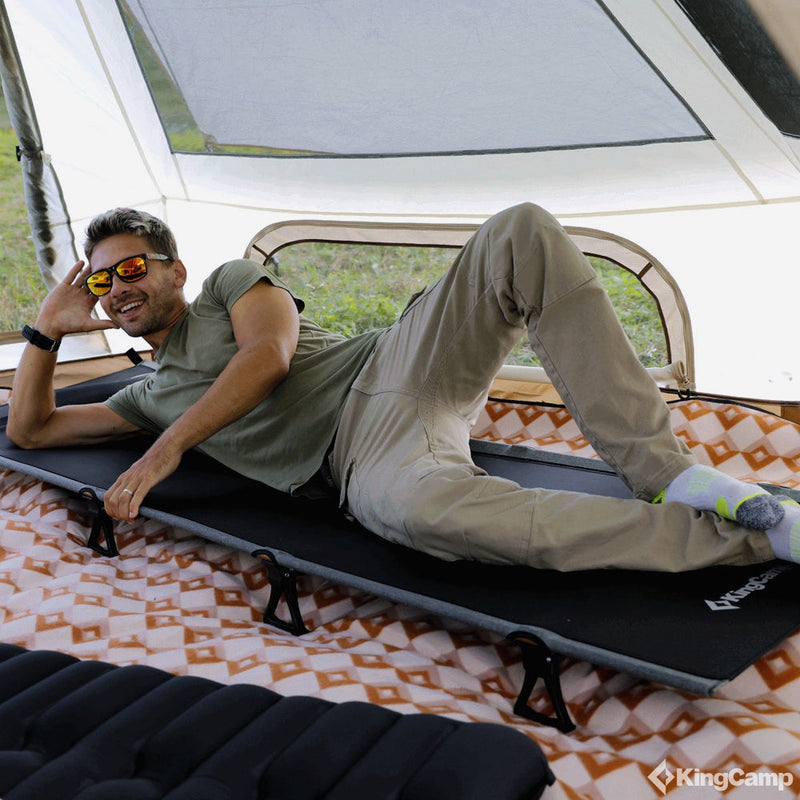 ギャラリービューアに画像をロードする, KingCamp 超軽量 アウトドアベッドコット