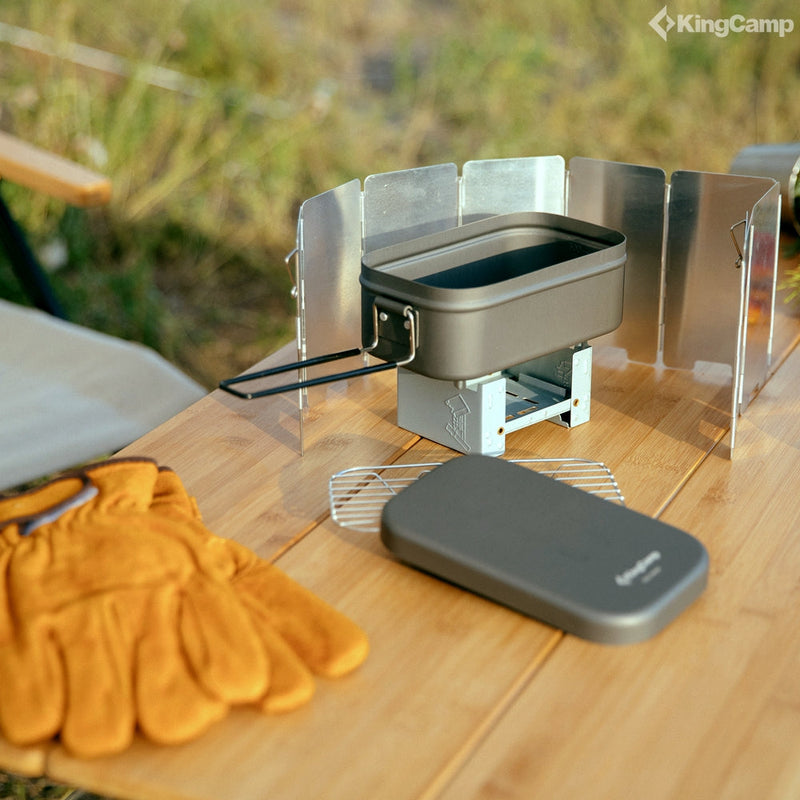 ギャラリービューアに画像をロードする, ソロキャンプ メスティン 飯盒