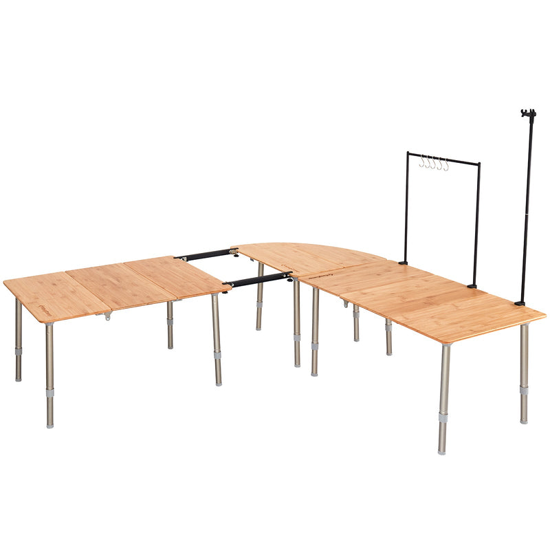 ギャラリービューアに画像をロードする, KingCamp 6点セット バーベキューテーブル