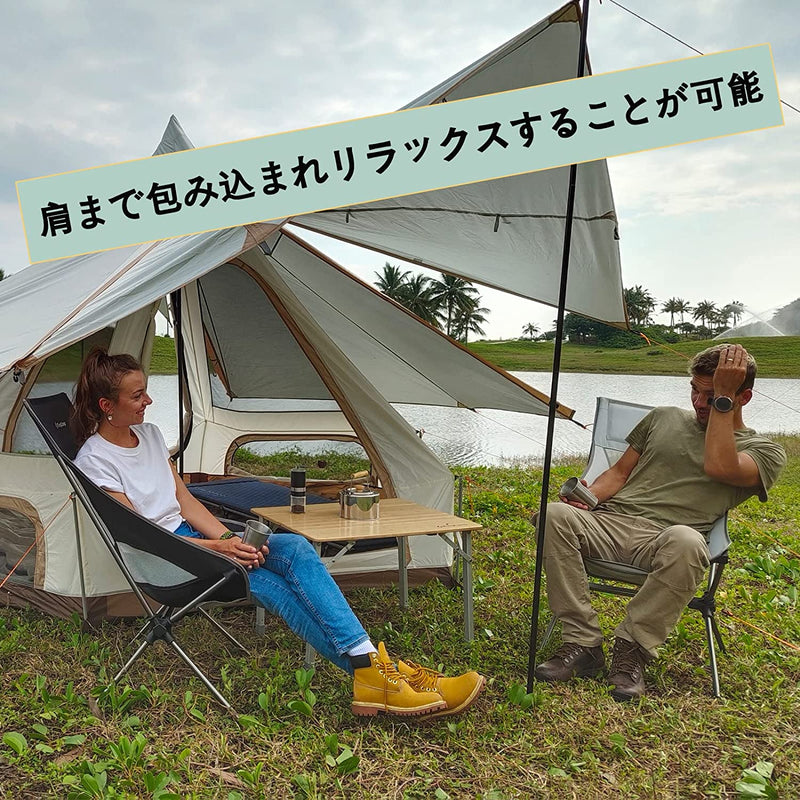 ギャラリービューアに画像をロードする, KingCamp 超軽量 アルミ製 アウトドアチェア