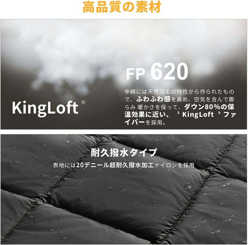 ギャラリービューアに画像をロードする, KingCamp 撥水加工 マルチブランケット