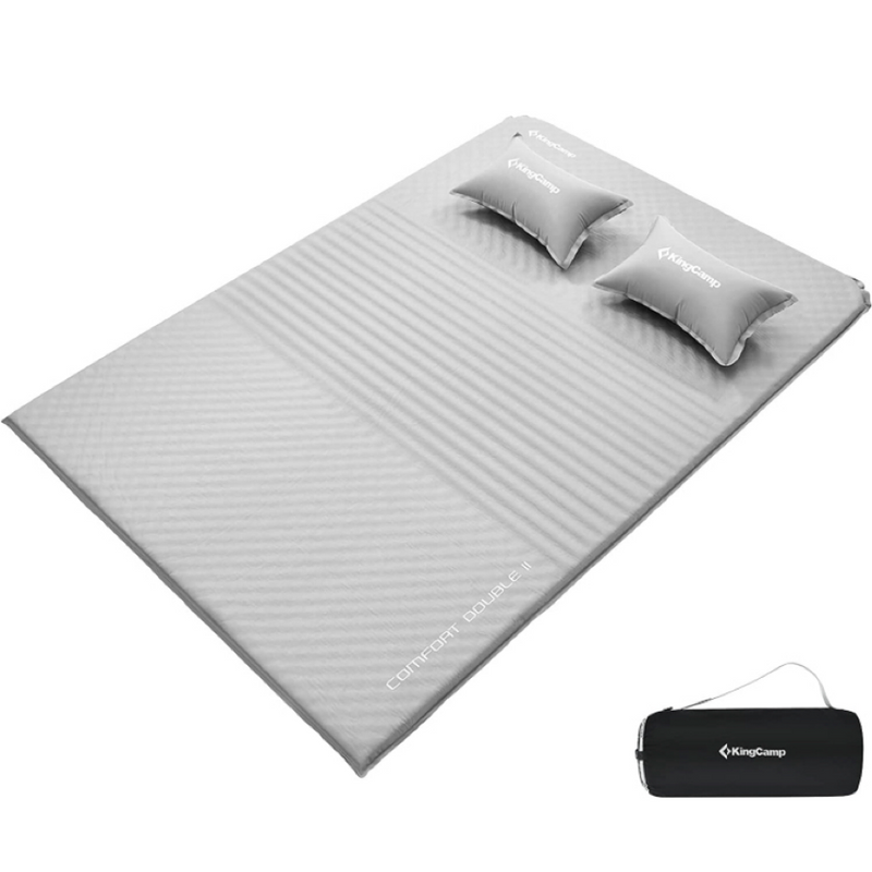 ギャラリービューアに画像をロードする, KingCamp 自動膨張 ダブル エアーマット