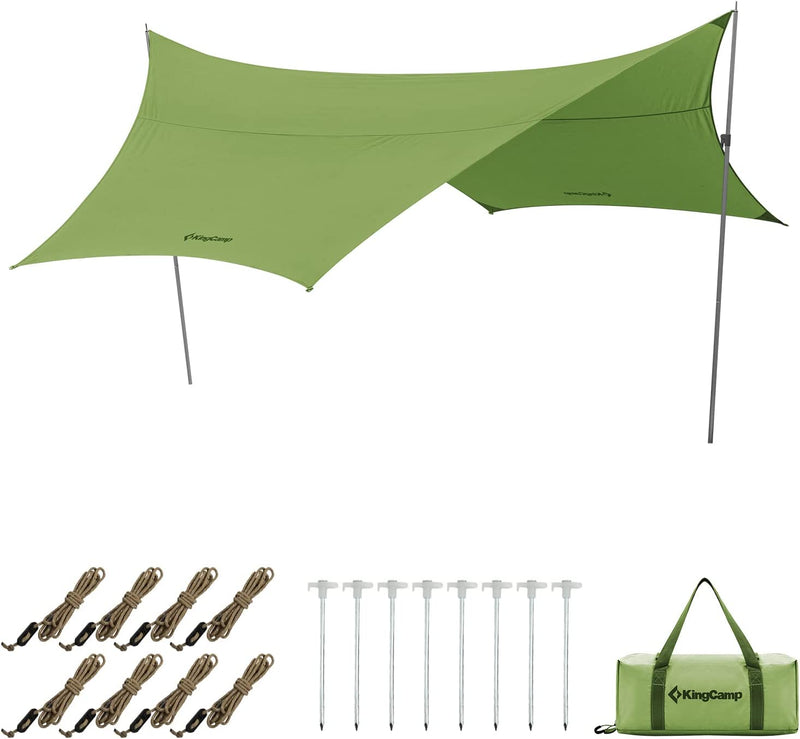ギャラリービューアに画像をロードする, KingCamp 六角型 防水タープ