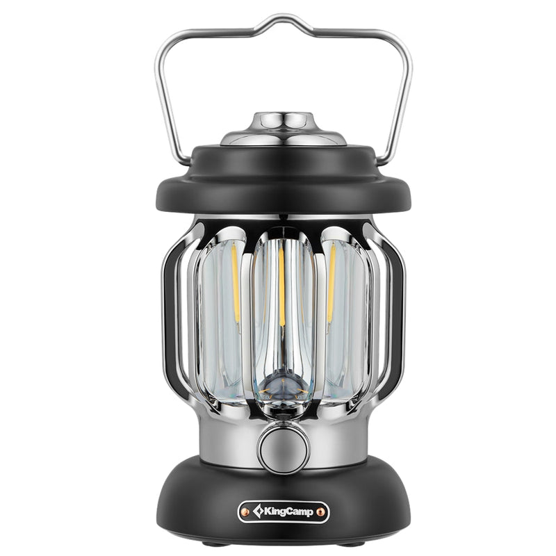 ギャラリービューアに画像をロードする, ランタン キャンプ レトロ 黒い