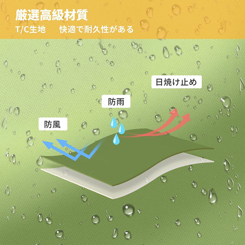 ギャラリービューアに画像をロードする, KingCamp 六角型 防水タープ