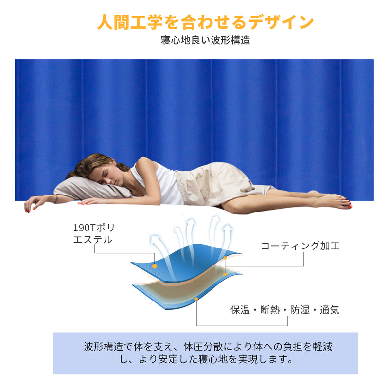 ギャラリービューアに画像をロードする, KingCamp ダブルスリーピングエアパッド