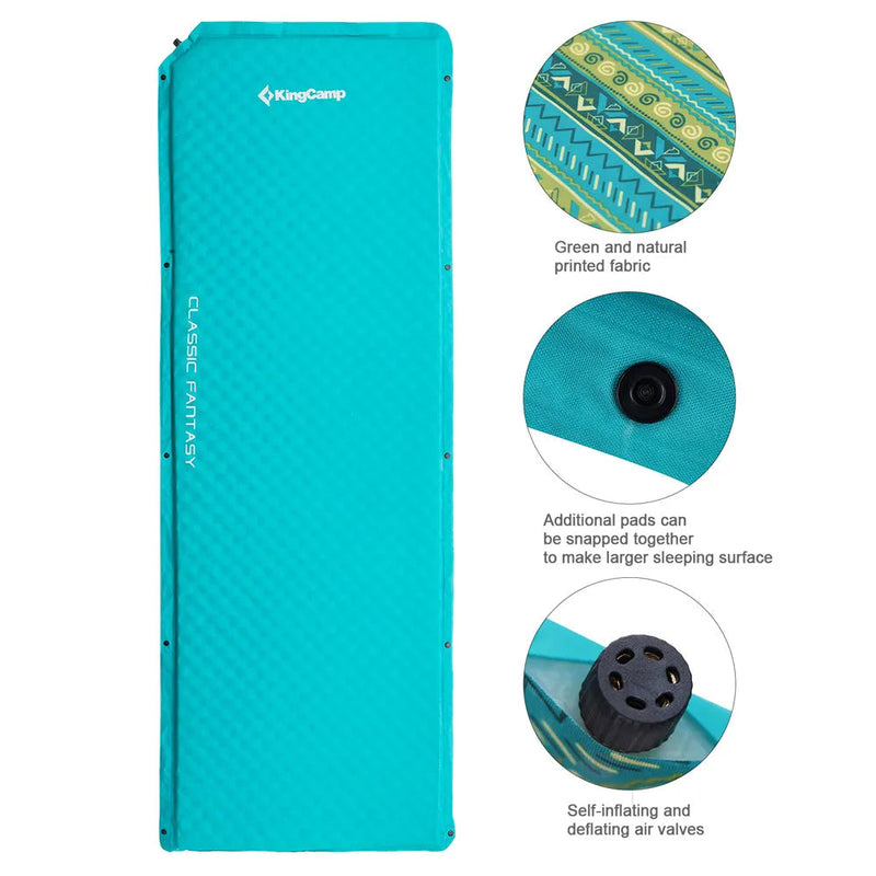 ギャラリービューアに画像をロードする, KingCamp クラシックファンタジー セルフインフレータブルパッド