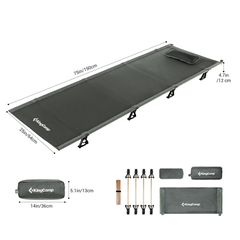 ギャラリービューアに画像をロードする, KingCamp 超軽量 アウトドアベッドコット
