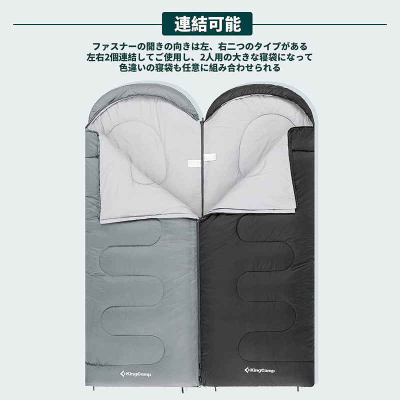 ギャラリービューアに画像をロードする, 寝袋 連結可能 (190+30)x80cm KS2207