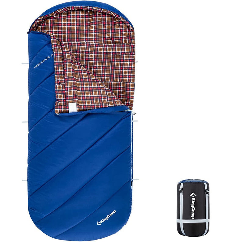 ギャラリービューアに画像をロードする, KingCamp寝袋 KS2226 ワイドタイプ 封筒型 3色