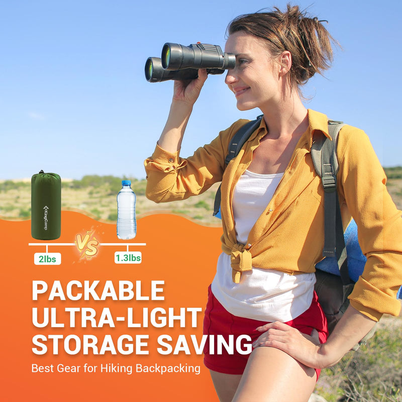 ギャラリービューアに画像をロードする, KingCamp おしゃれなシングルエアーパッド広々マットレス