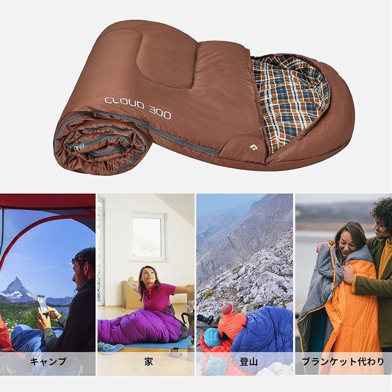 ギャラリービューアに画像をロードする, KingCamp ワイド 封筒型 寝袋