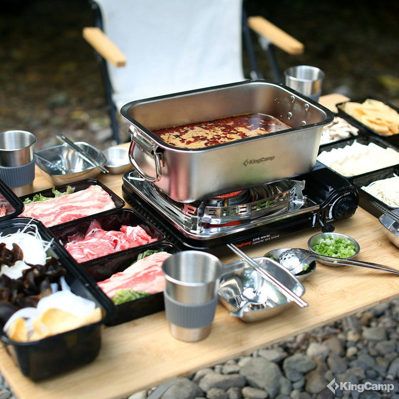 ギャラリービューアに画像をロードする, アウトドア料理 キャンプ 鍋料理