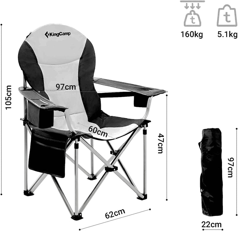 ギャラリービューアに画像をロードする, KingCamp 安定性 アウトドアチェア