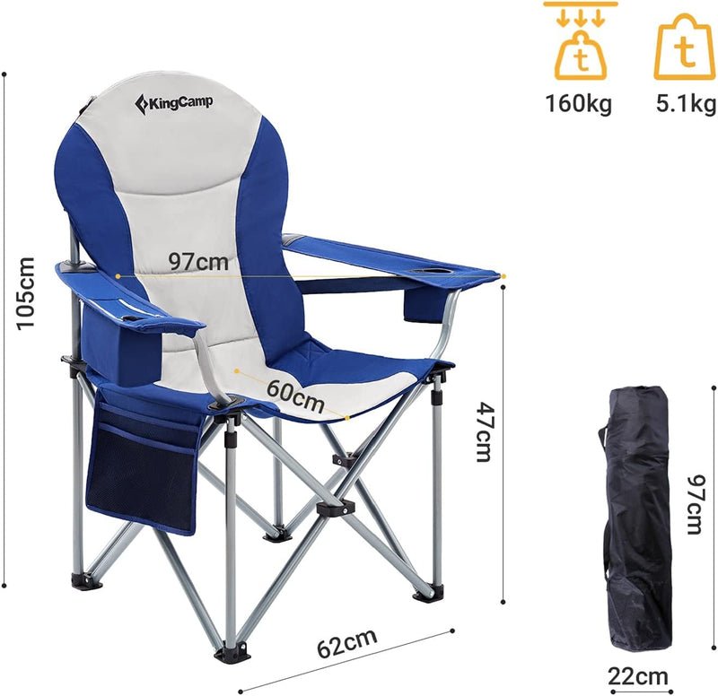 ギャラリービューアに画像をロードする, KingCamp 安定性 アウトドアチェア