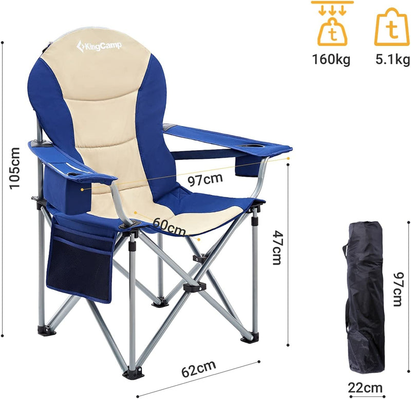 ギャラリービューアに画像をロードする, KingCamp 安定性 アウトドアチェア