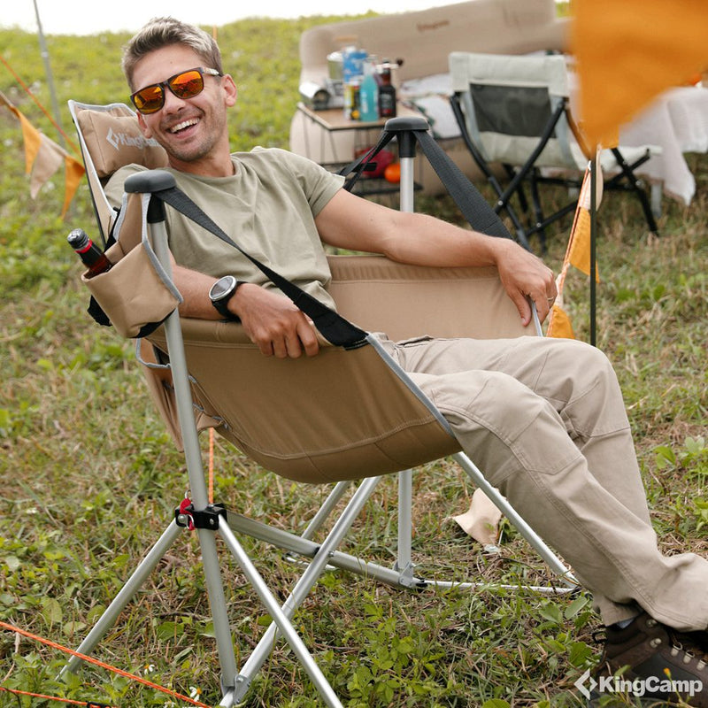 ギャラリービューアに画像をロードする, KingCamp ハンモックチェア 自立式