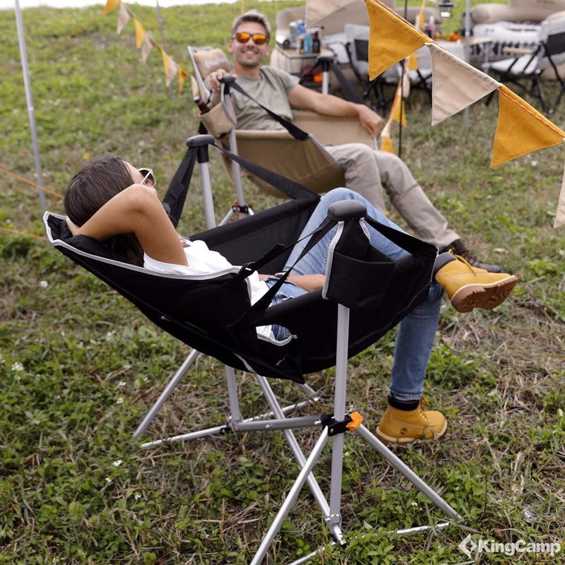 ギャラリービューアに画像をロードする, KingCamp ハンモックチェア 自立式