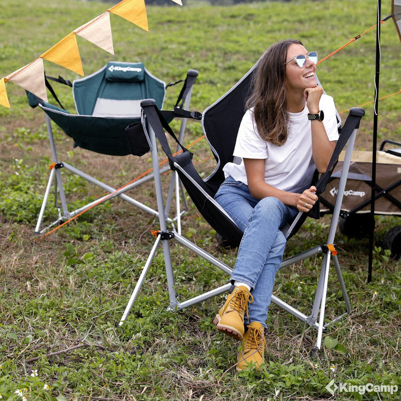 ギャラリービューアに画像をロードする, KingCamp ハンモックチェア 自立式