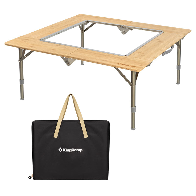 ギャラリービューアに画像をロードする, KingCamp 2点組み合わ 囲炉裏テーブル