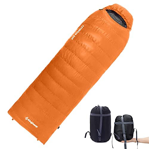 ギャラリービューアに画像をロードする, KingCamp 高級ダウン 封筒型寝袋