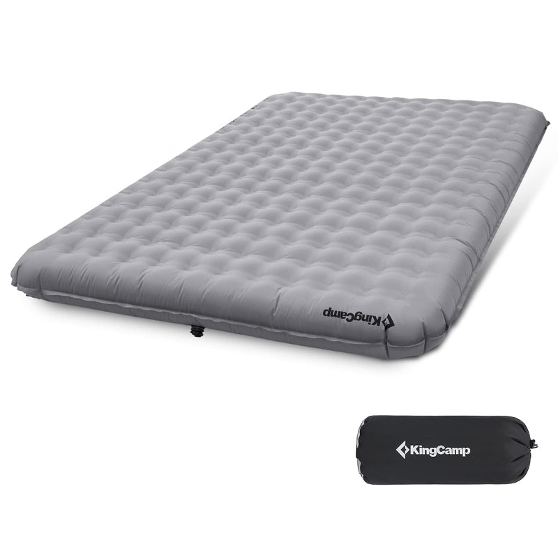 ギャラリービューアに画像をロードする, KingCamp キャンピング用寝マット2人用厚さ15cmダブルエアマットレス