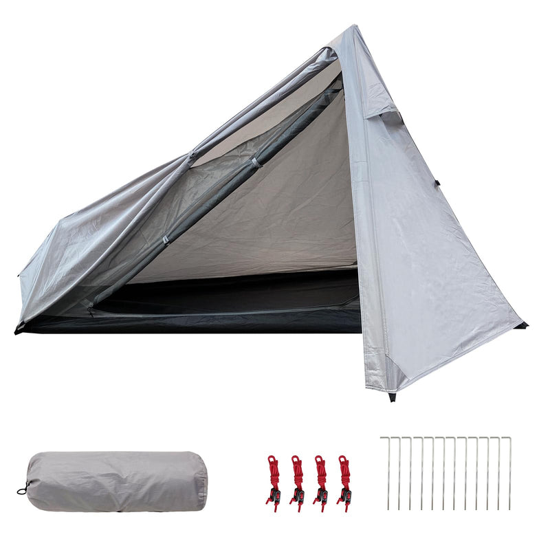 ギャラリービューアに画像をロードする, ATEPA キャンプテントソロテント1-2人用テント二重層自立式ツーポールテント