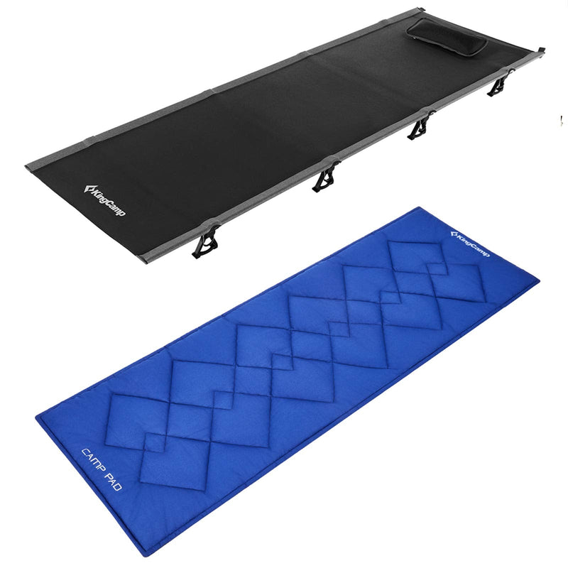 ギャラリービューアに画像をロードする, KingCamp 超快適 コット&マットセット