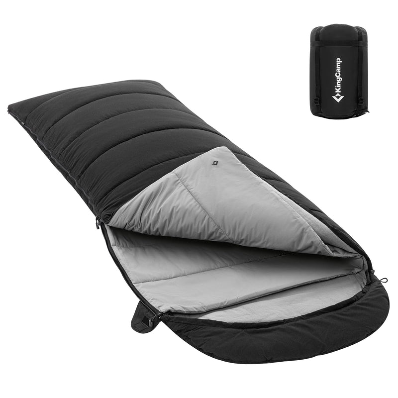 ギャラリービューアに画像をロードする, KingCamp 封筒型寝袋大人用シュラフ通気性暖かい寝袋オールシーズン