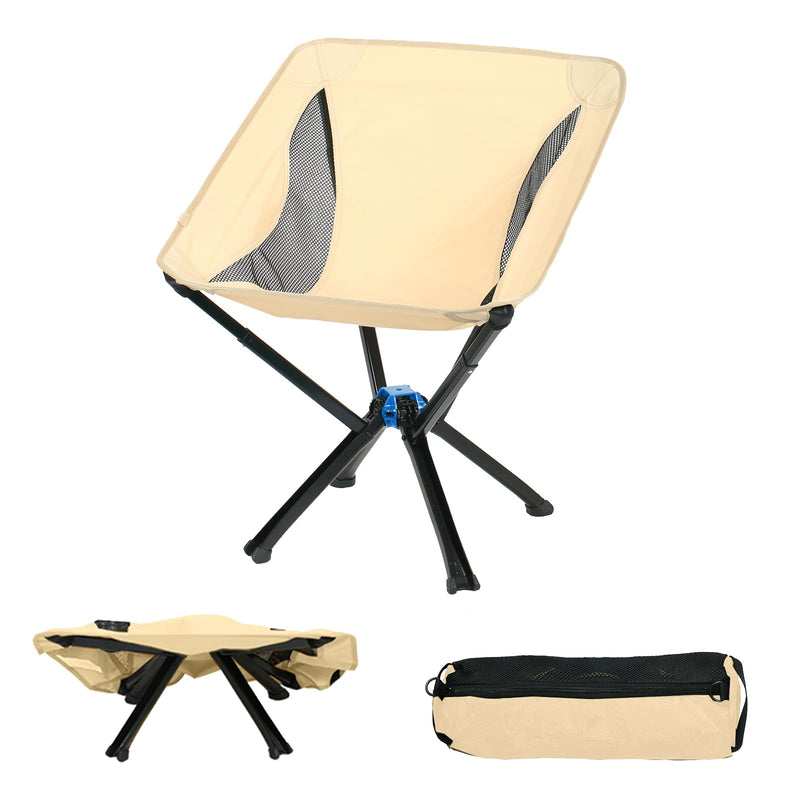 ギャラリービューアに画像をロードする, WEJOY アウトドアチェアワンタッチ折りたたみ椅子超軽量コンパクトキャンプチェア