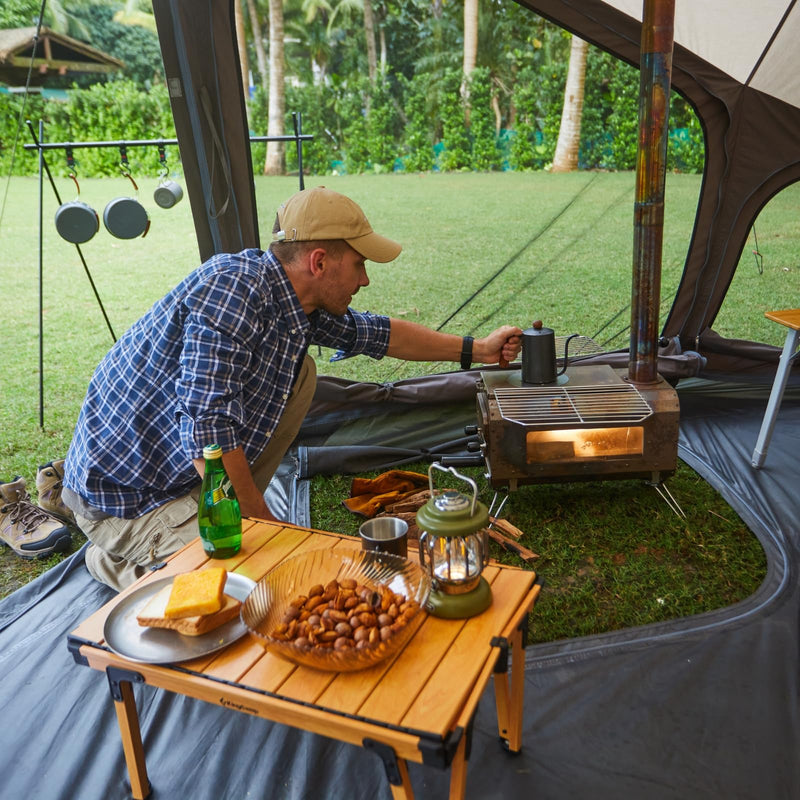 ギャラリービューアに画像をロードする, KingCamp アウトドアテーブル折り畳みキャンプ テーブル超軽量