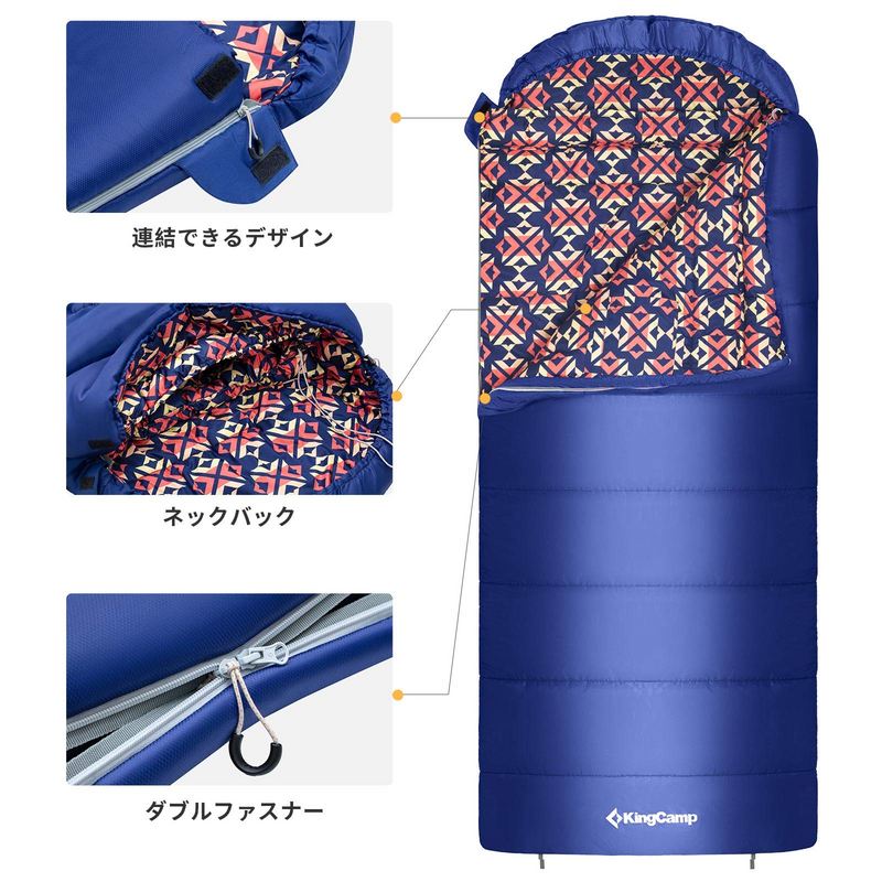 ギャラリービューアに画像をロードする, KingCamp 封筒型 寝袋