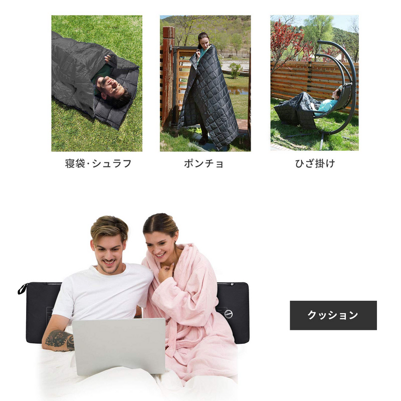 ギャラリービューアに画像をロードする, KingCamp 多用途ブランケット