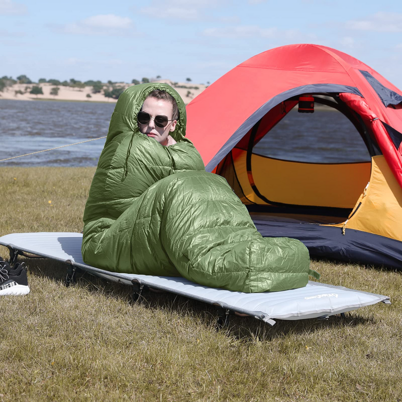 ギャラリービューアに画像をロードする, KingCampマミー型 ダウン シュラフ