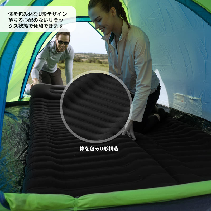 ギャラリービューアに画像をロードする, KingCamp 枕一体化 ダブル エアーマット